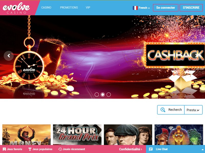 Avis evolve casino - Trouvez le Meilleur Casino en Ligne Evolutive avec Nous avec Un Bonus Sans Dépôt